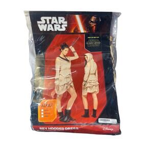 Star Wars Rey Hooded Dress - Beige